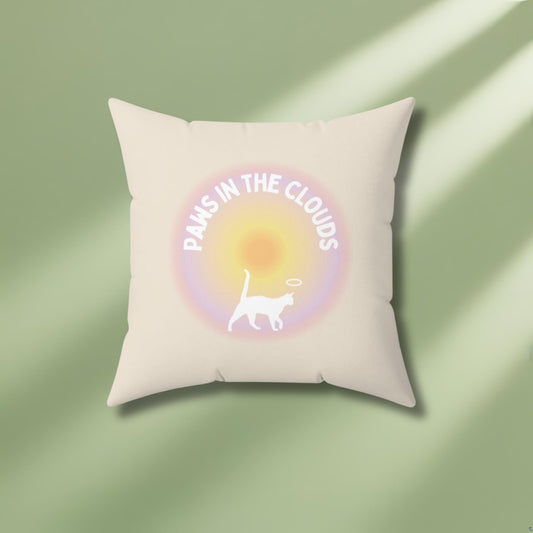 Cat lover memorial memorial pillow