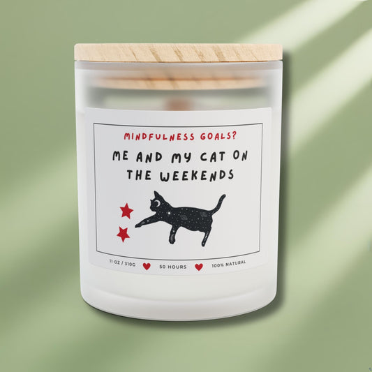 Candle for cat moms